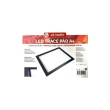Tabela luminosa - A4 - LED - Preto e branco - 36 x 27 x 0,8 cm