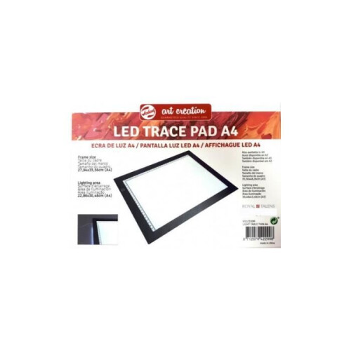 Light Table - A4 - LED - Black and White - 36 x 27 x 0.8 cm