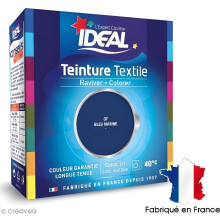 Tinte Ideal para Tela líquida Azul marino 07 formato maxi, - usos recomendados: algodón, lino, ramio.