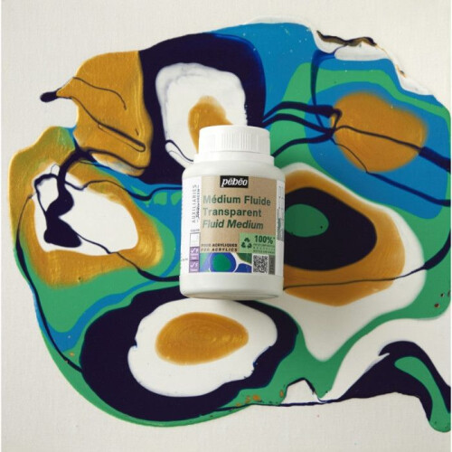 Flüssiges Medium - Transparent - Acrylfarbe - Pouring - Pébéo - 945ml 2