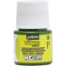 Pintura para vidro - Pébéo - Vitrea 160 - Anis N38 - 45ml - Fosca