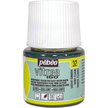 Pintura em vidro - PEBEO - V160 - 45 ml - Efeito brilhante - Verde Claro