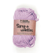 Filato di cotone speciale per uncinetto e amigurumi 55 m - malva