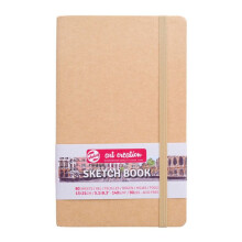 Cuaderno de bocetos 13x21cm - 80 hojas - 140g - kraft - Royal Talens