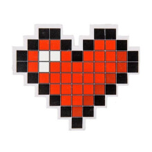Gomme Herz Pixel - Geschenk Maestro - Bürodekoration