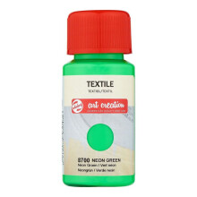 Peinture pour textile - vert néon - Talens Art Creation - 50ml