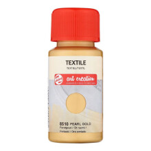 Peinture pour textile - or nacré - Talens Art Creation - 50ml