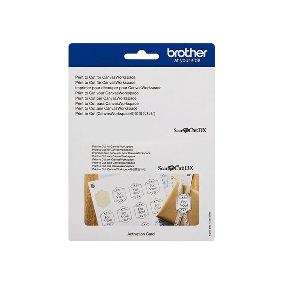 Brother Print To Cut Activation Card - Scanncut Sdx