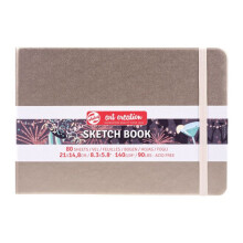 Carnet Croquis - 21 x 14,8 cm - 80 arkkia - 140 g - Rosé-samppanja - Royal Talens