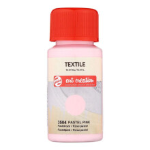 Textile paint - pastel pink - Talens Art Creation - 50ml