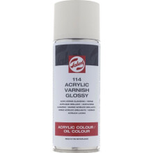 Bombe de vernis acrylique brillant 400ml Talens