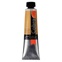Watermixable Oil Paint - Cobra - Light Gold - 40ml Tube - Multicolor - Adults