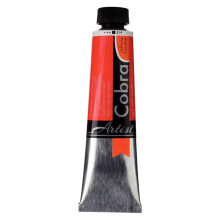 Oil Paint - Cobra - Medium Cadmium Red - 40ml Tube - Watermixable - Artists