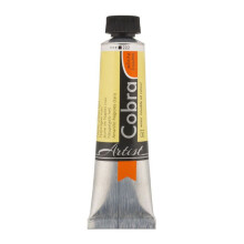 Oil Paint - Cobra - Light Naples Yellow - Tube 40ml - Watermixable - Artists
