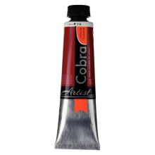 Oil Paint - Cobra - Carmine - Tube 40ml - Watermixable - Red