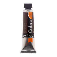 Oil Paint - Cobra - Burnt Umber - Tube 40ml - Watermixable - Adults/Mixed