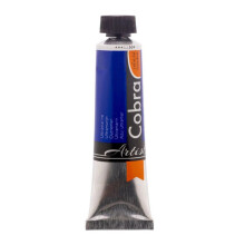 Oil Paint - COBRA - Ultramarine - 40ml Tube - Watermixable - Artist Quality