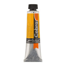 Watermixable oil paint - Cobra - Dark cadmium yellow - 40ml tube - Artist - Mixed
