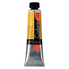 Oil Paint - Cobra - Medium Cadmium Yellow - Tube 40ml - Watermixable - Artists