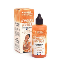 Tinta para tecido 100 ml efeito tie and die - ferrugem