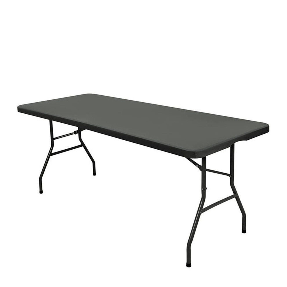 (Gray) Spandex Picnic Tablecloth Elastic Tablecloth For 6x2.5ft Rectangular Table Stretchable Washable Patio Tablecloth For Outdoor