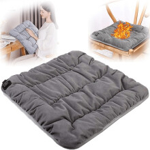(Multicolor) 2024 USB Heated Seat Cushion Office Outdoor Car Carrier Chair Mat