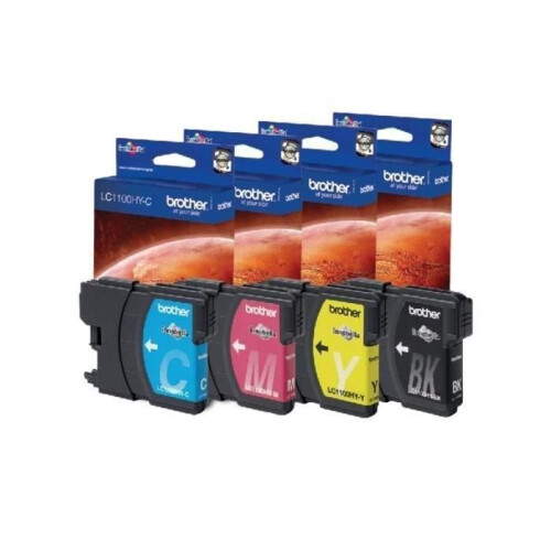 Brother Brother LC1100HY Multipack Inktcartridges Kleur 1