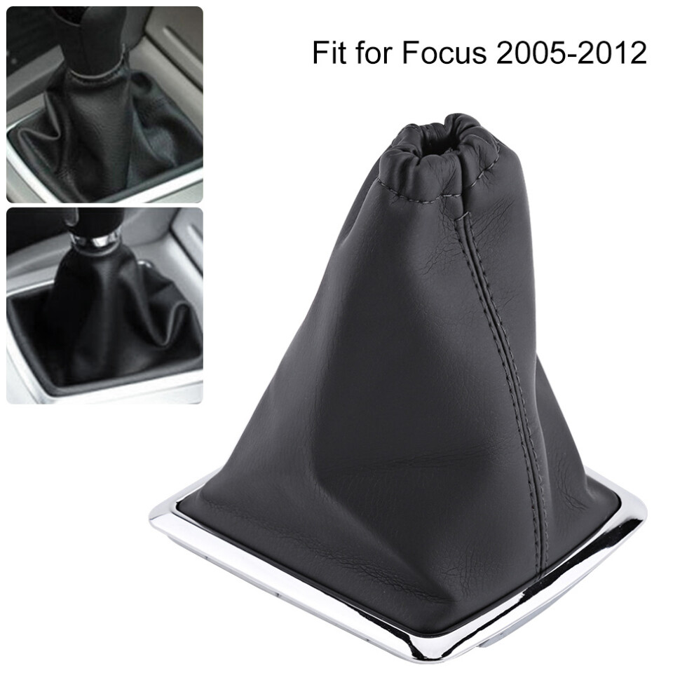 Car Gear Shift Stick Gaiter Boot Pu Leather Dust 8320539658575