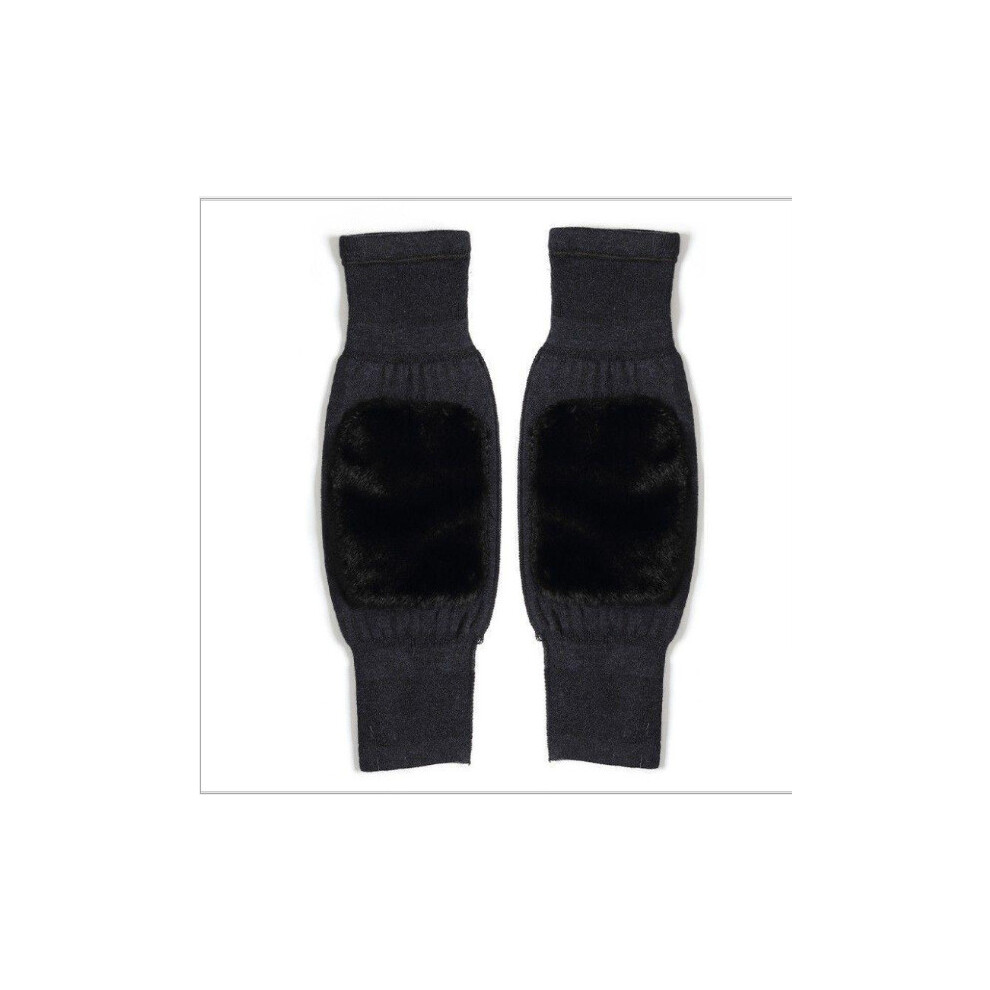 (D) Wool Winter Warm Knee Protector 3184080437653