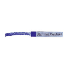 MUNGYO Pastel seco macio Quadrado 6 x Azul ultramarino