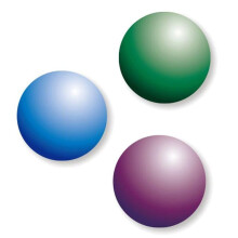 3 pinturas a água efeito vitral - 25 ml - azul-violeta-verde
