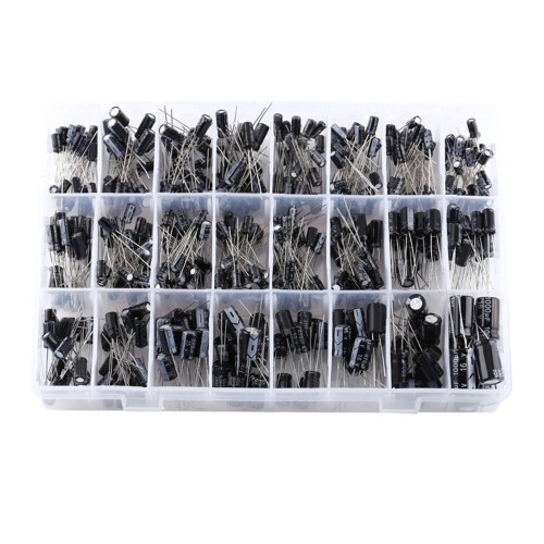 500pcs 24 Values Aluminum Electrolytic Capacitor 1