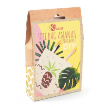 Kit DIY Bolsa Tote Abacaxi