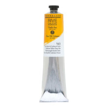 Tinta a óleo - Fina - Amarelo Cadmio Escuro - Sennelier - Rive gauche - Tubo de 200ml