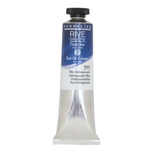 Oil Paint - Sennelier - Rive Gauche - 40ml - Anthraquinone Blue - Satin Finish