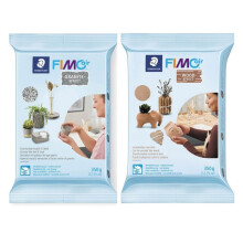 2 Fimo Air Effect polymeerisavet 350 g Graniitti + Puu