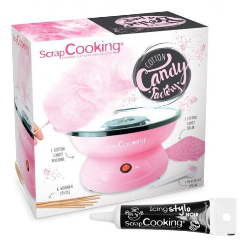 Cotton Candy Machine + Black Icing Pen