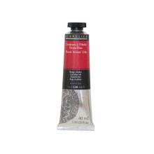 Tintas a óleo - Sennelier - Cinnabar Vermelho - 40ml - Vermelho - Satinado brilhante