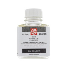 75 ml purified poppy oil Talens transparent