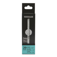 Fusains - Schöne Künste - Zeichnung - 20 Stück - 4mm, 6/8mm, 12mm - Sennelier