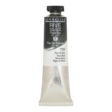 Pintura a óleo - Sennelier - Rive Gauche - 40ml - Preto Marte - Acabamento acetinado rápido