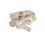 Virgin wool, dark brown, uncolored, 50g bag 1