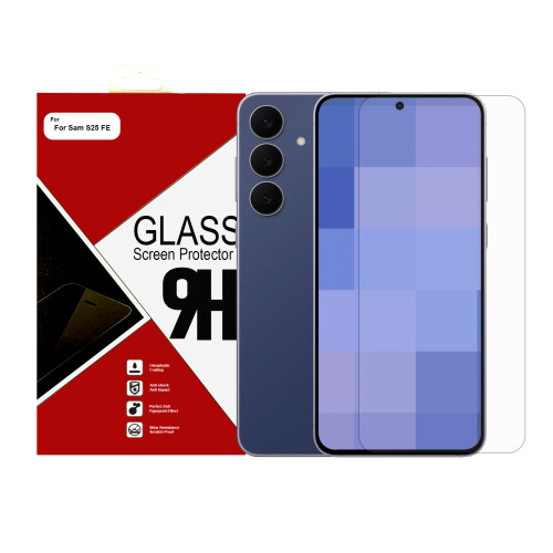 For Samsung Galaxy S25 FE Tempered Glass Screen Protector