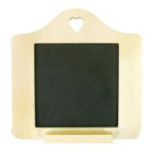 Ardesia decorativa - Graine Créative - 15 x 15 cm - Legno - Fai da te - Accessori per scrapbooking