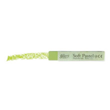 'MUNGYO Pastel seco suave Quadrado 6 x Terra verde amarelada'