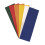 Wax sheet, base shades, 6 assorted colors, 20x6.5 cm 1