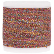 Hilo de bordar - RICO DESIGN - Arcoíris Naranja - 200 m - Metalizado - Varios colores disponibles