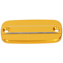 Aluminium-Vorderrad-Bremsflüssigkeitsbehälterdeckel für Honda Rebel 300/500 84x43mm Gold