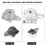 Top Mount Starter Motor Engine Cover Case Fit for 11