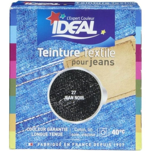 IDEAL IDEAL Liquid Textile Dye Maxi - For 27 Jeans - Black